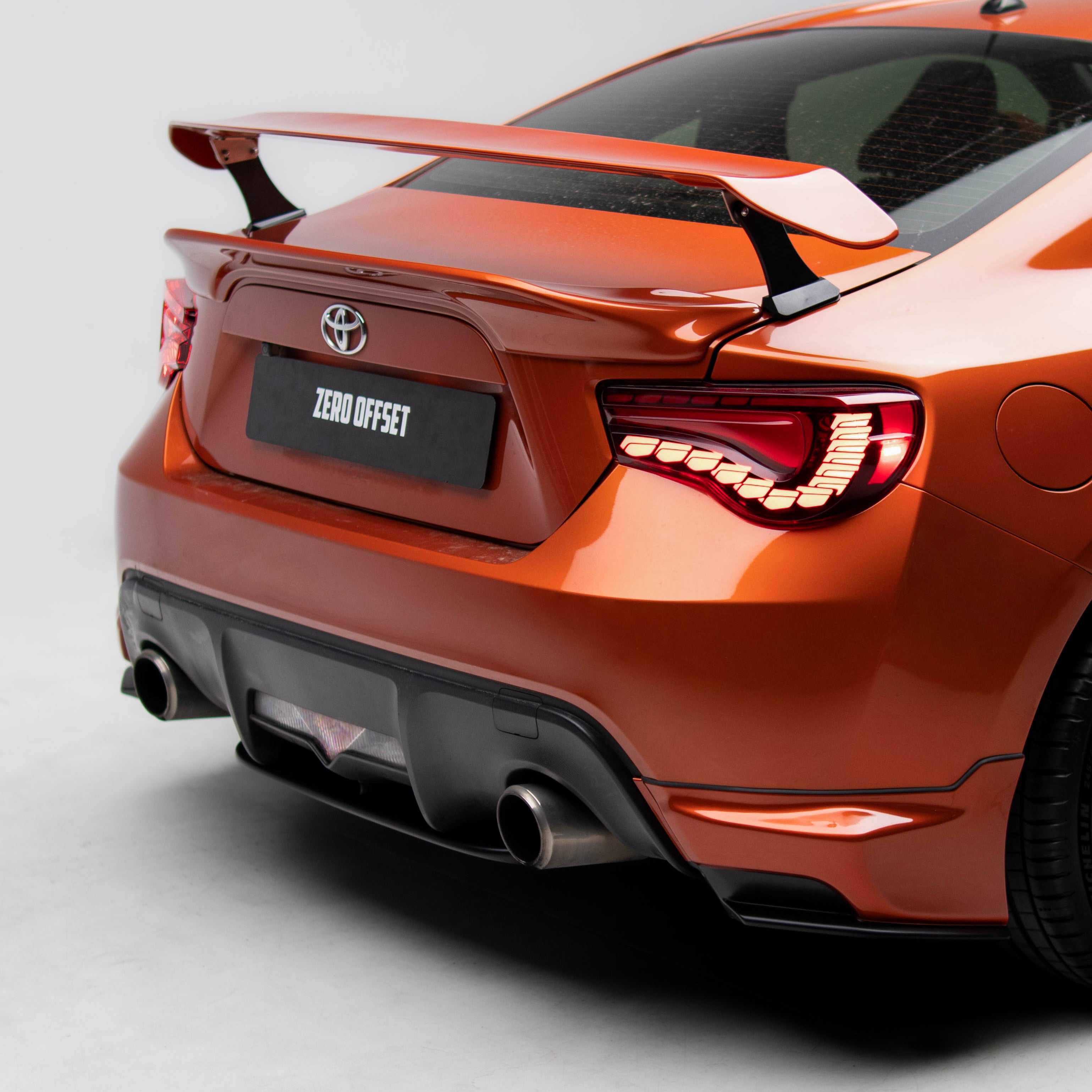 Aero Nur Style Rear Diffuser for Toyota 86 (ZN6)/ Subaru BRZ (ZC6) 2012-2016