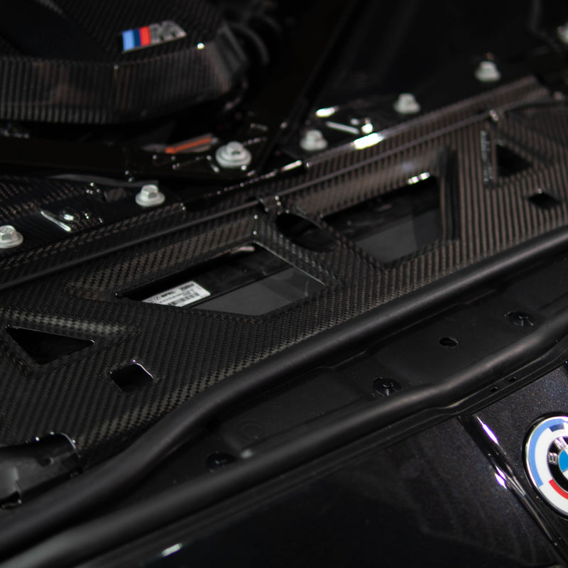 OEM Style Pre Pregged Dry Carbon Fiber Cooling Shroud for BMW M2 G87 / M3 G80 G81 / M4 G82 G83 20+