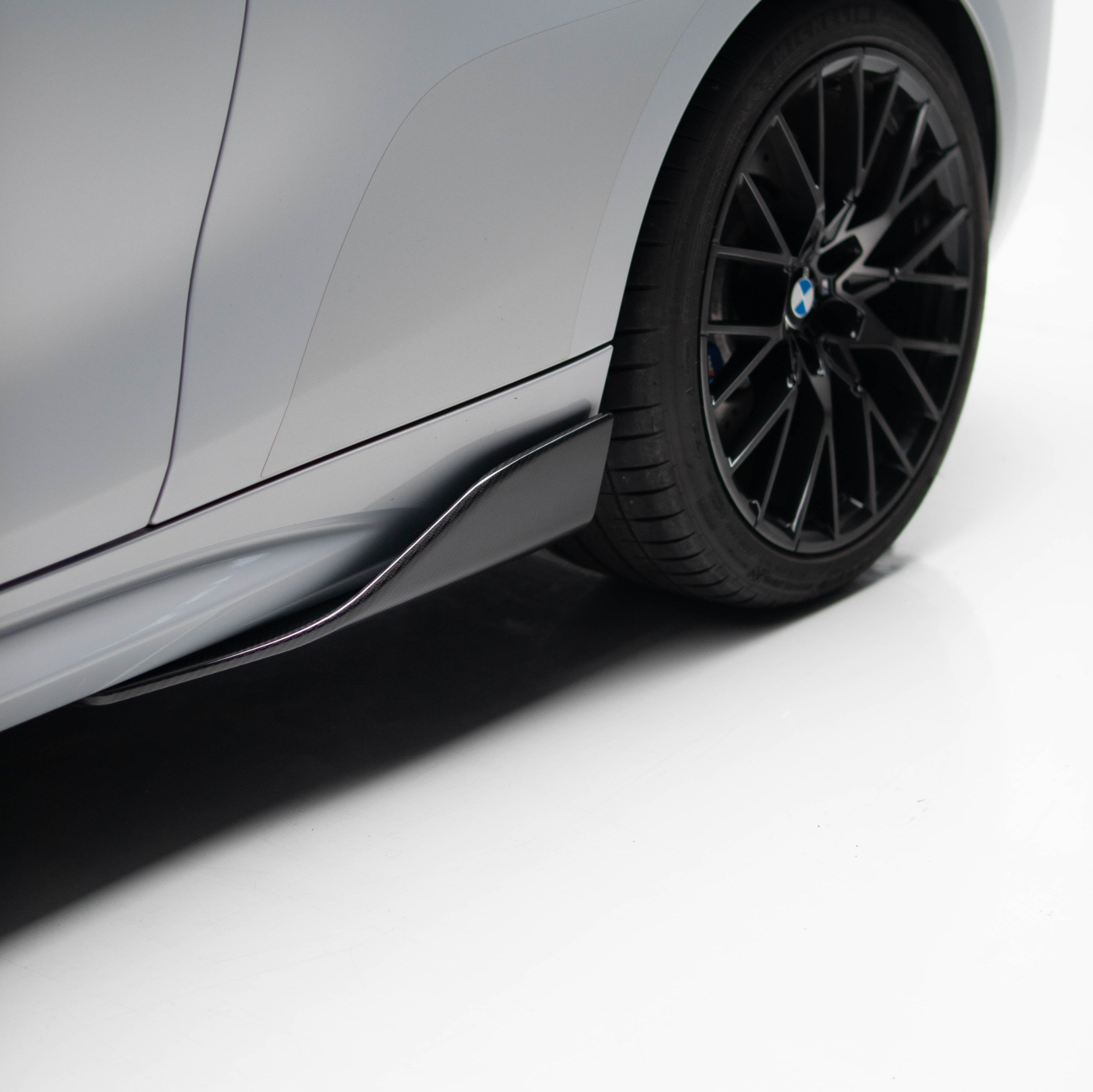 M Performance Style Side Skirt / Winglet Pre-Pregged Dry Carbon Fiber for BMW M2 F87 16-21