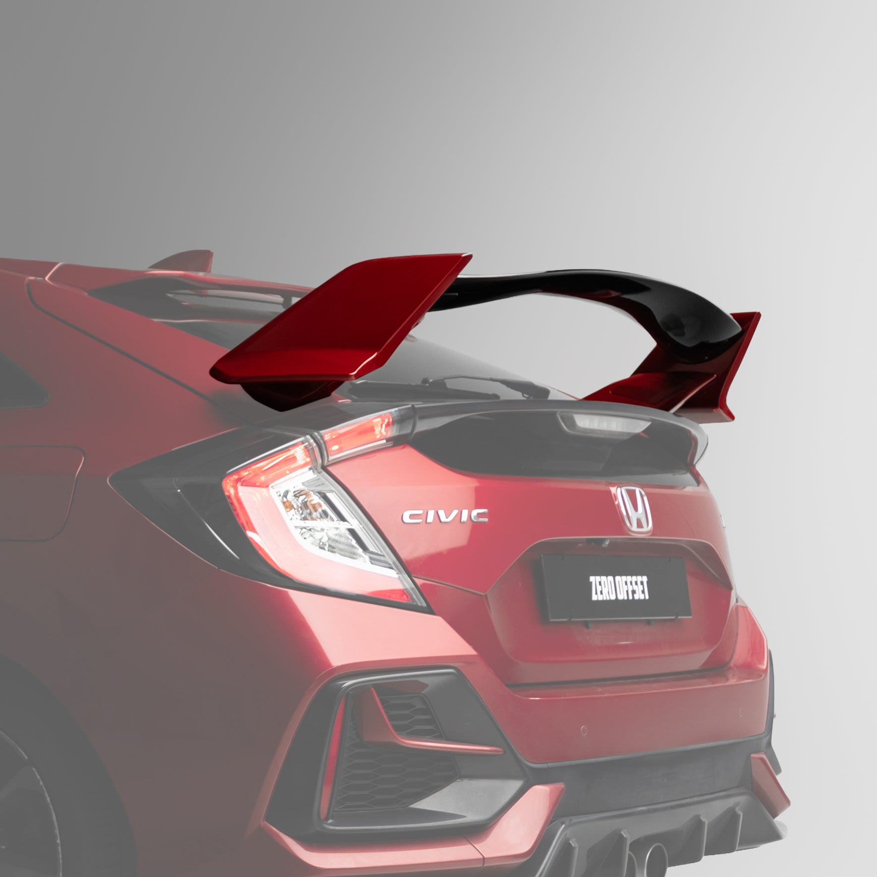 Type R Style Spoiler Hatchback for Honda Civic 10th Gen FK4/FK5/FK7 2017-2021