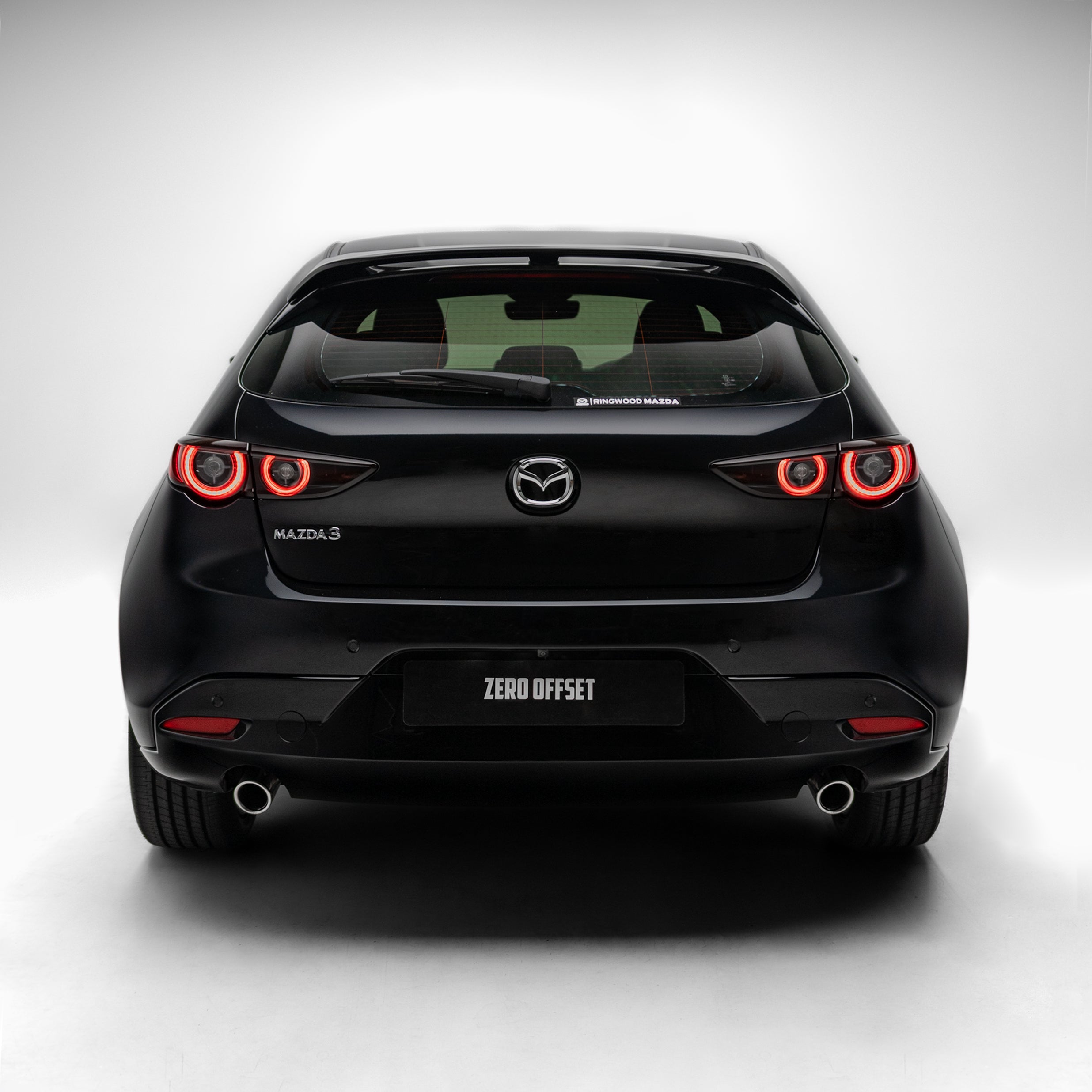 Kuroi Style Roof Spoiler for Mazda 3 BP Hatch 2019+