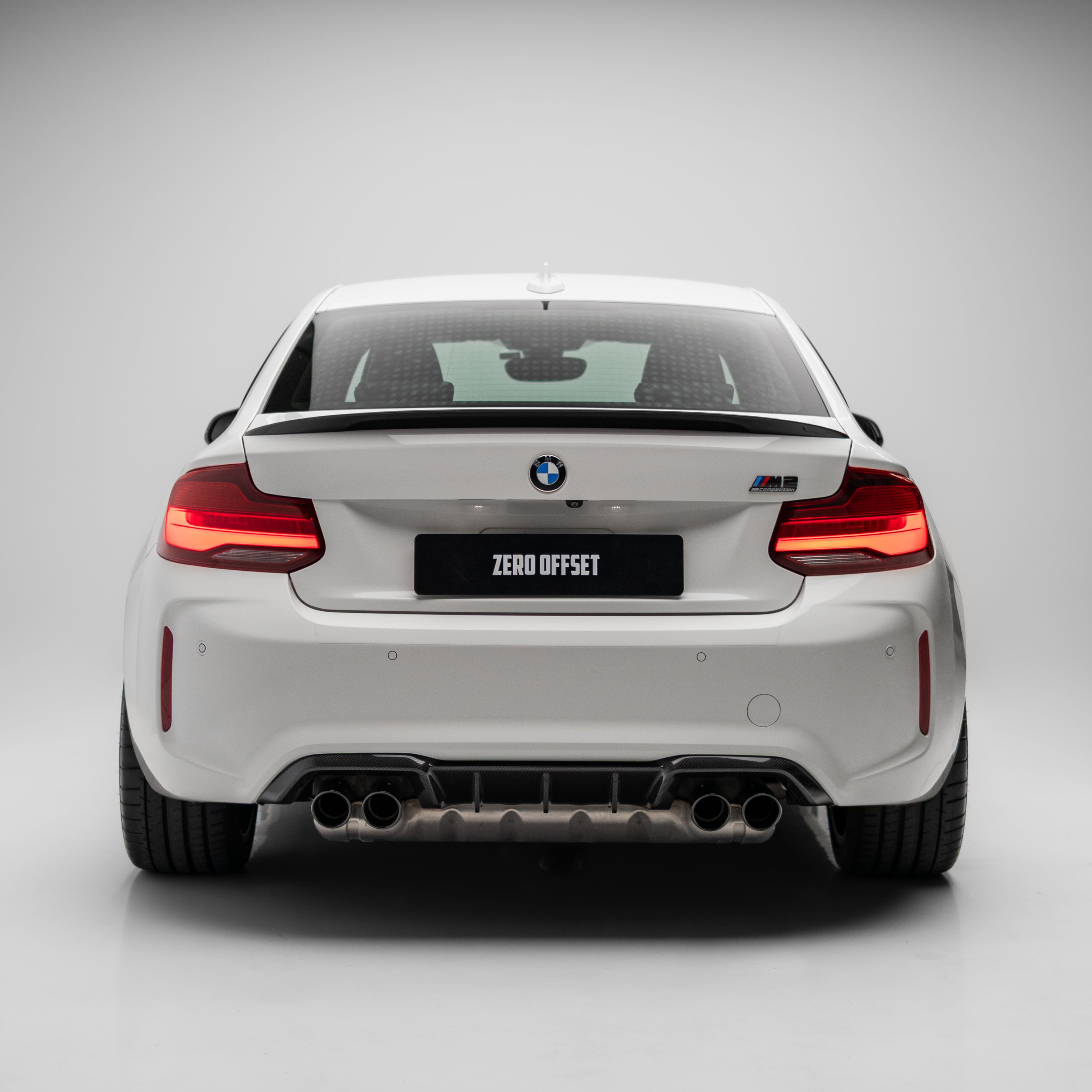 M Performance Style Carbon Fiber Rear Diffuser Pre-Pregged Dry Carbon Fiber for BMW M2 F87 2016-2021