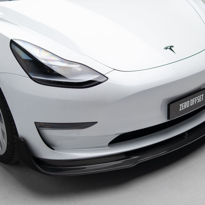 Vorsteiner Style Front Lip (Carbon Fibre) for Tesla Model 3 19+