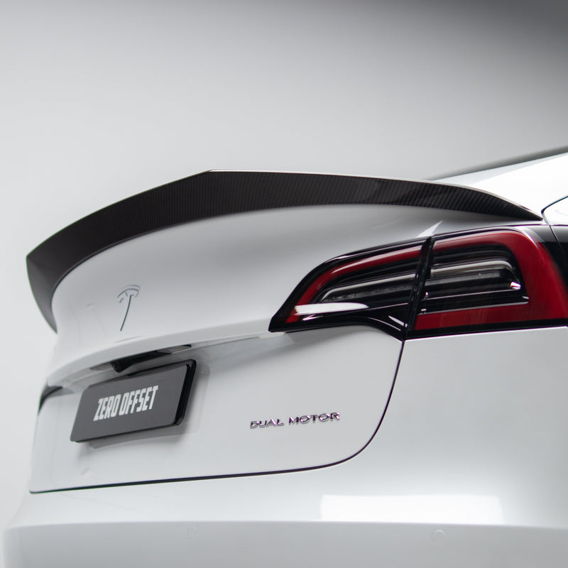 Vorsteiner Style Rear Spoiler (Carbon Fibre) for Tesla Model 3 19+