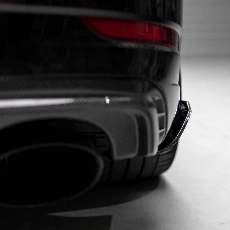 ZO Exclusive Rear Aprons for Audi RS3 17-21 (8V) [SEDAN] (Carbon Fibre)
