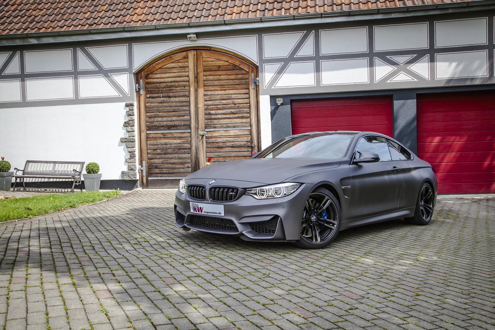 KW V3 Inox Coilover Kit for BMW M3 F80 / M4 F82 (With Adaptive M Suspension, incl. EDC Deactivation)
