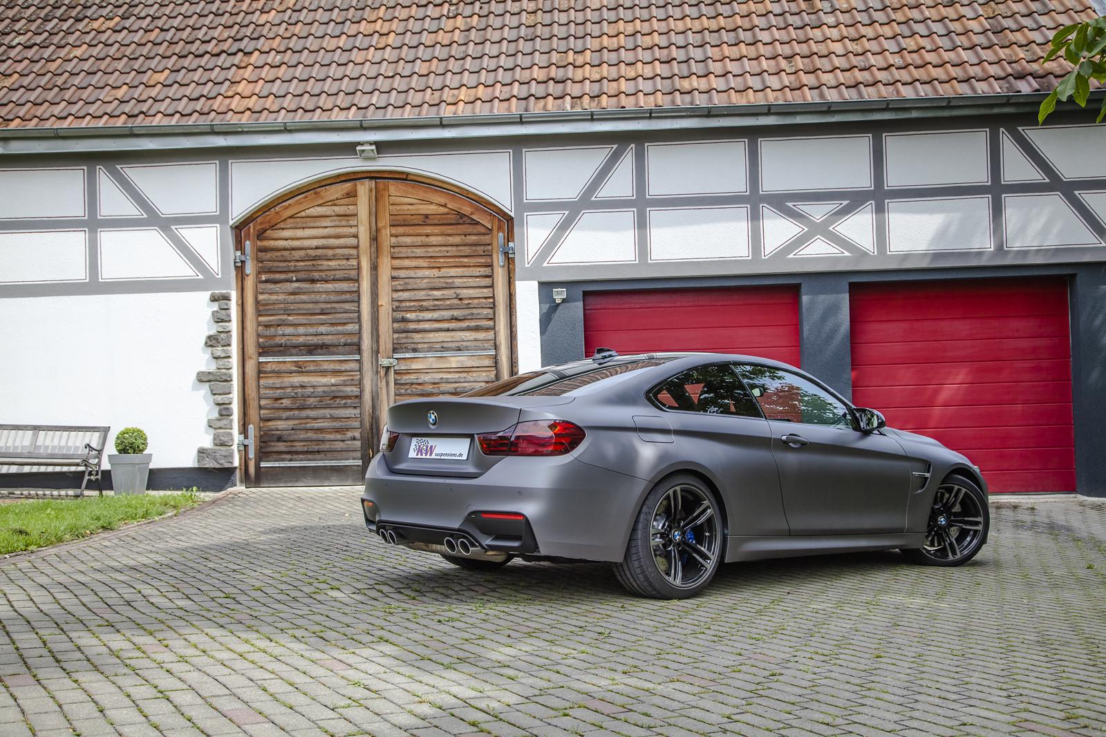 KW V3 Inox Coilover Kit for BMW M3 F80 / M4 F82 (With Adaptive M Suspension, incl. EDC Deactivation)