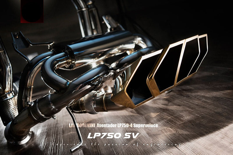 Valvetronic Exhaust System for Lamborghini Aventador SV LP750-4 15+
