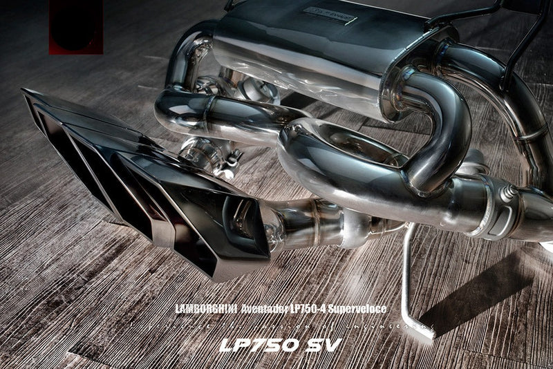 Valvetronic Exhaust System for Lamborghini Aventador SV LP750-4 15+