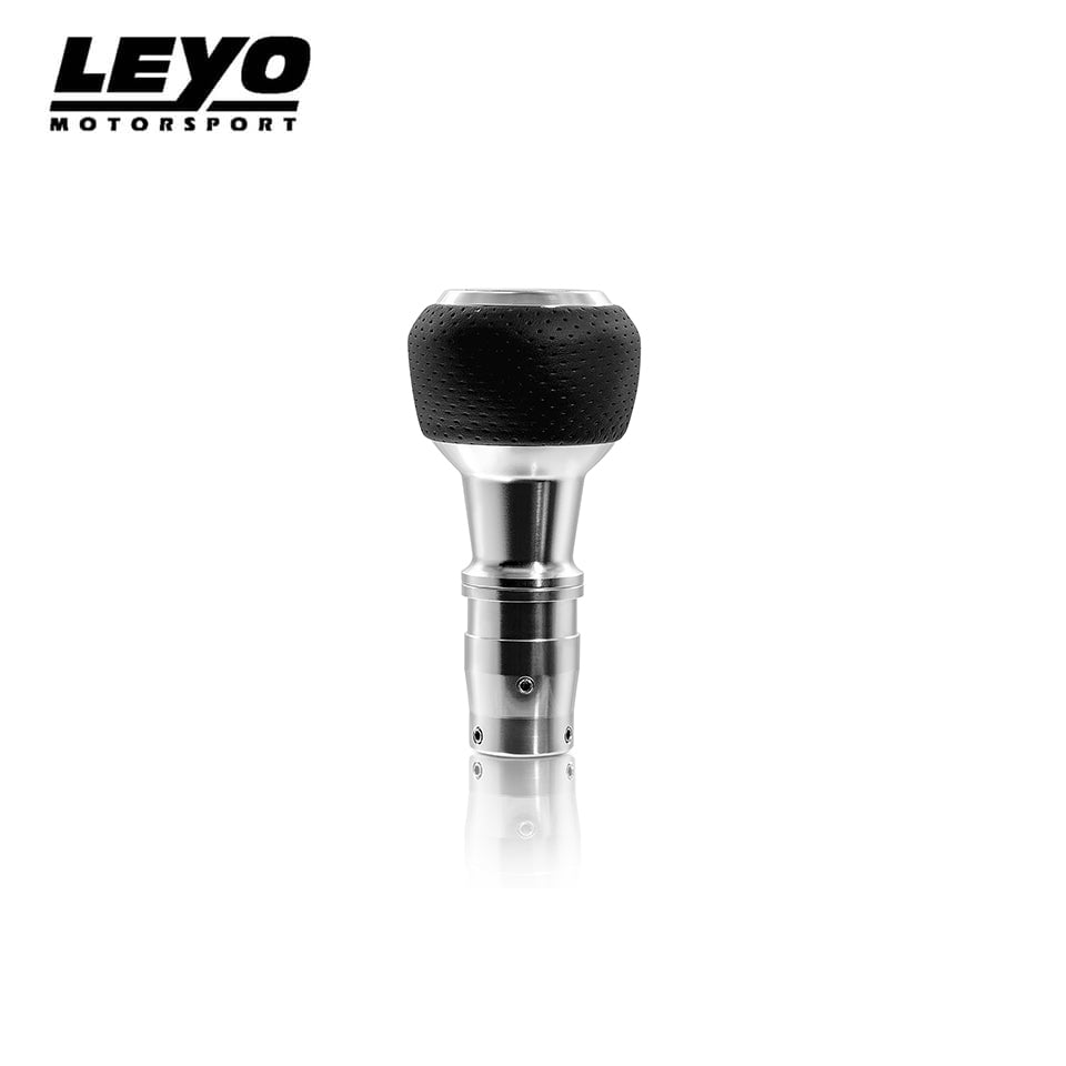 Nappa Manual Shift Knob Silver - Volkswagen