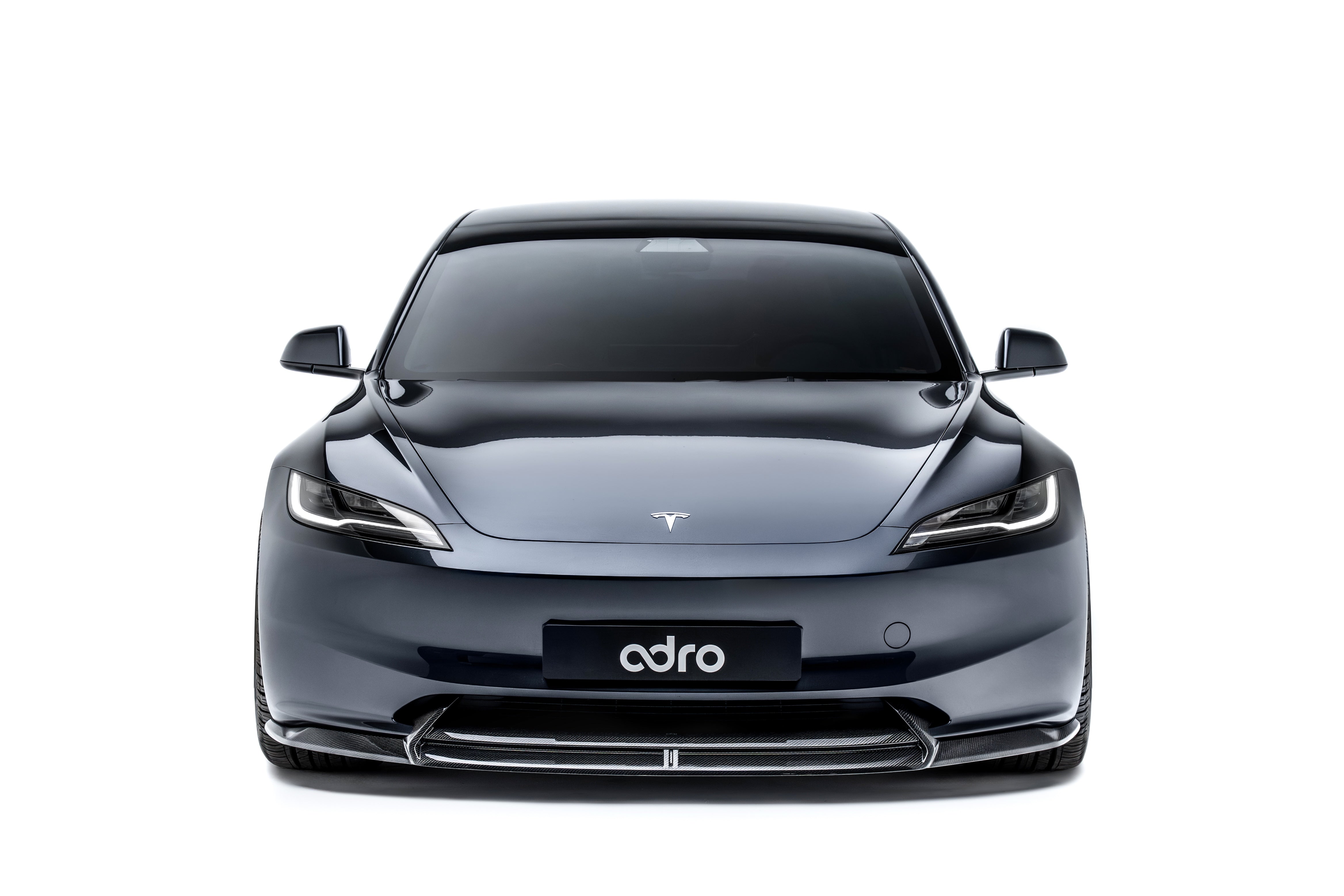 Carbon Fiber Front Lip for Tesla Model 3 Highland RWD & Long Range 2024+