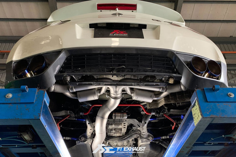 Valvetronic Exhaust System for Nissan GTR R35 101mm Ultimate Power Version Titanium Signature Series 08-16