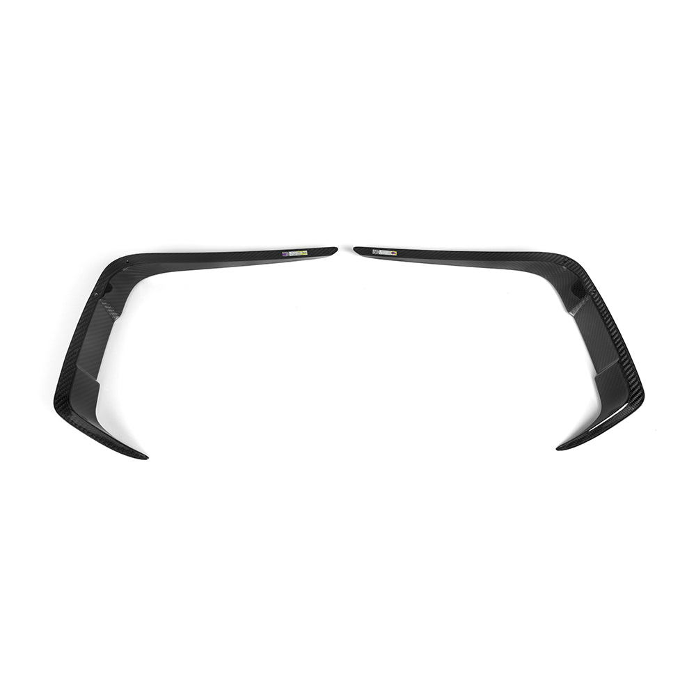 Sooqoo Pre Pregged Dry Carbon Fiber Front Side Vent Trim for BMW M2 F87 LCI