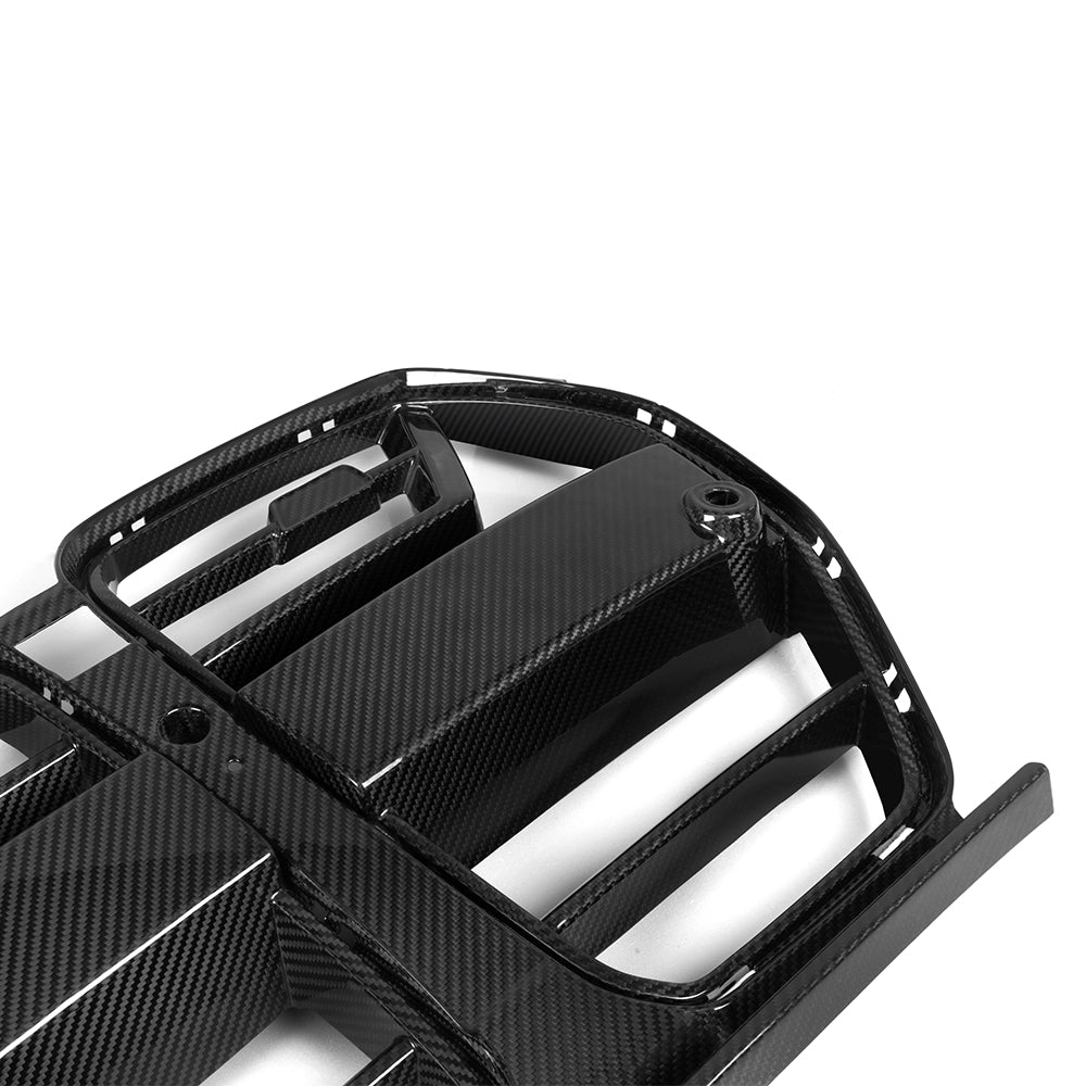 Sooqoo Pre Pregged Dry Carbon Fiber Grill for BMW M3 G80 / M4 G82