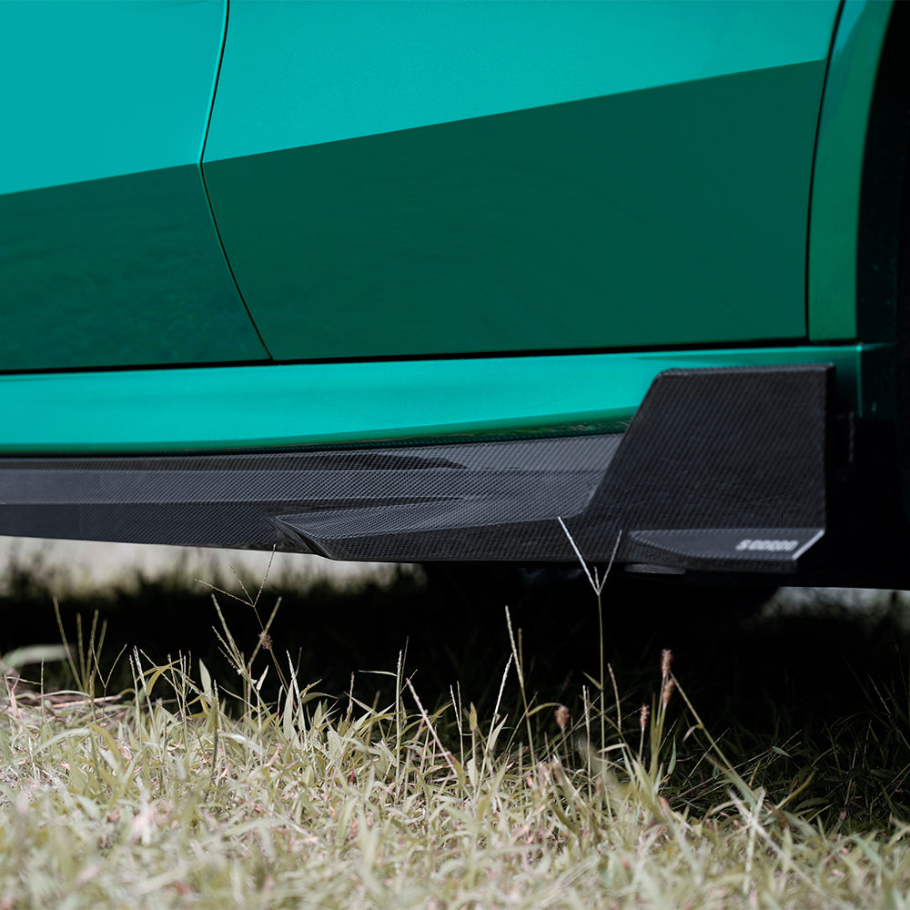Sooqoo Pre Pregged Dry Carbon Fiber Side Skirt for BMW X5M F95