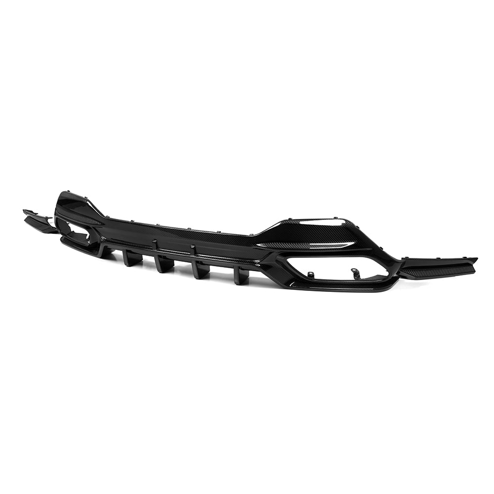 Sooqoo Pre Pregged Dry Carbon Fiber Rear Diffuser for BMW 8 Series G16