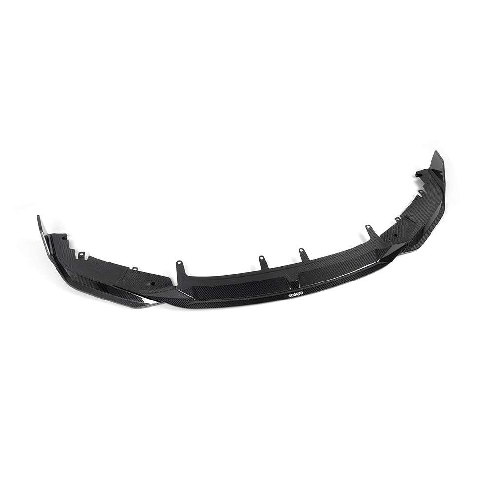 Sooqoo Pre Pregged Dry Carbon Fiber Front Lip for BMW 8 Series G14 G15 G16
