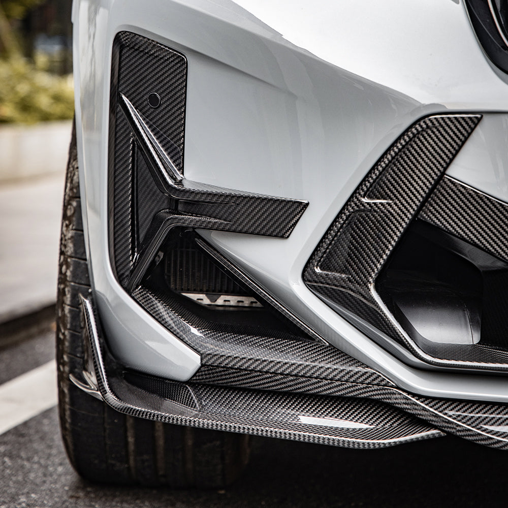 Sooqoo Pre Pregged Dry Carbon Fiber Side Vents for BMW X3M F97 LCI 2022+