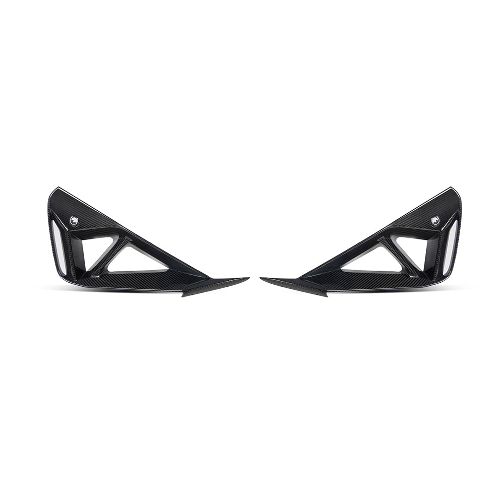 Sooqoo Pre Pregged Dry Carbon Fiber Front Air Duct for BMW 2 Series G42 2022+