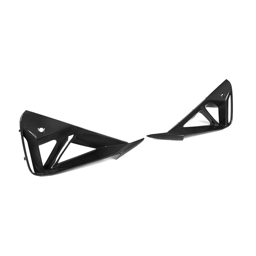 Sooqoo Pre Pregged Dry Carbon Fiber Front Air Duct for BMW 2 Series G42 2022+