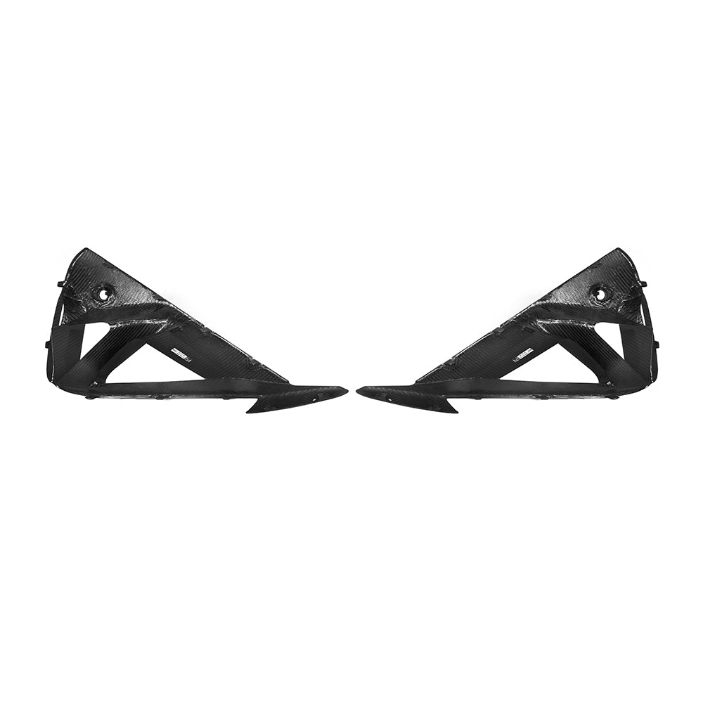 Sooqoo Pre Pregged Dry Carbon Fiber Front Air Duct for BMW 2 Series G42 2022+