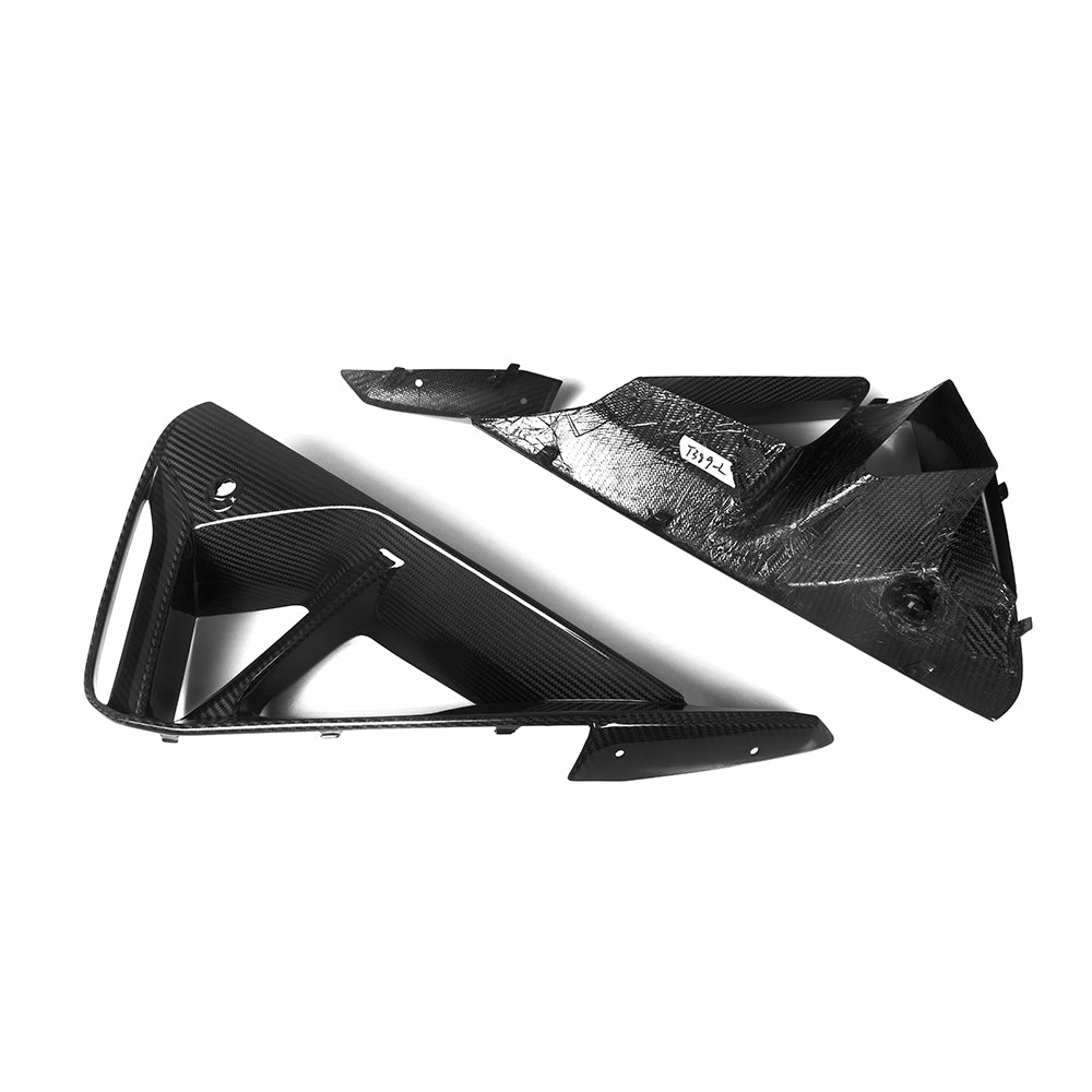 Sooqoo Pre Pregged Dry Carbon Fiber Front Air Duct for BMW 2 Series G42 2022+