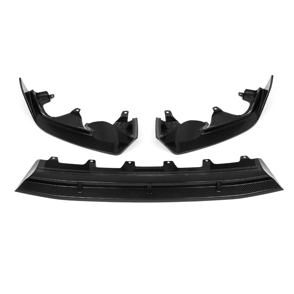 Sooqoo Pre Pregged Dry Carbon Fiber Front Lip for BMW X3 G01 LCI 2022+