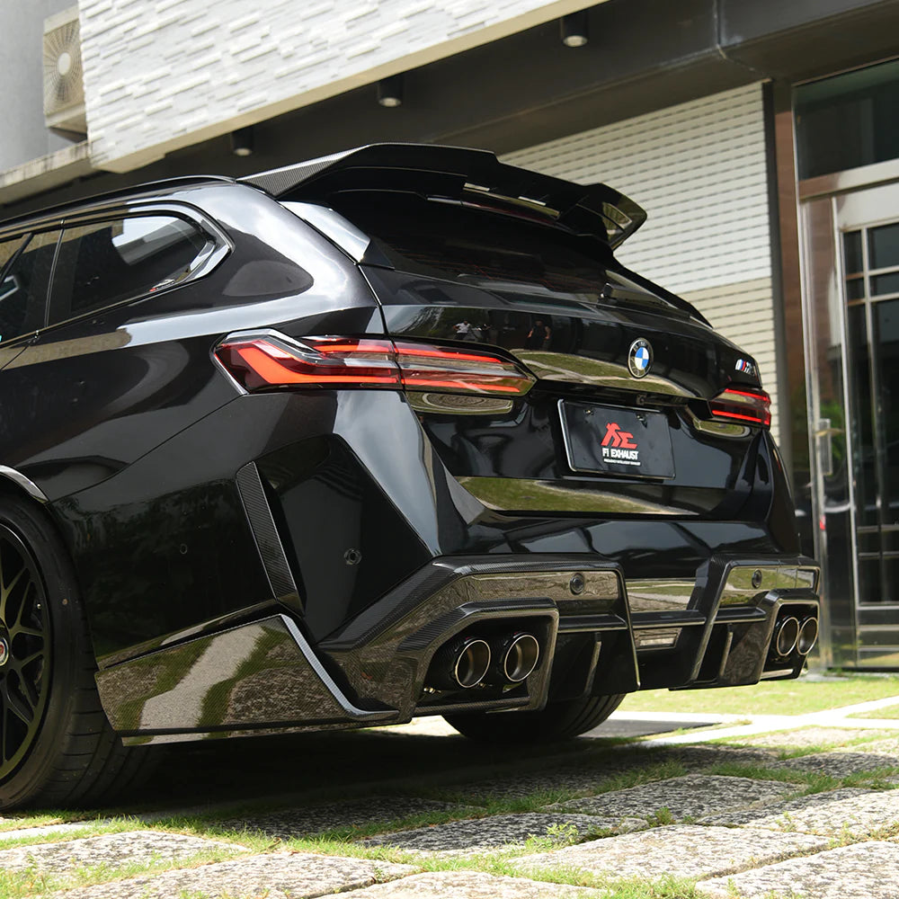 Sooqoo Pre Pregged Dry Carbon Fiber Roof Spoiler for BMW M5 G99 2024+
