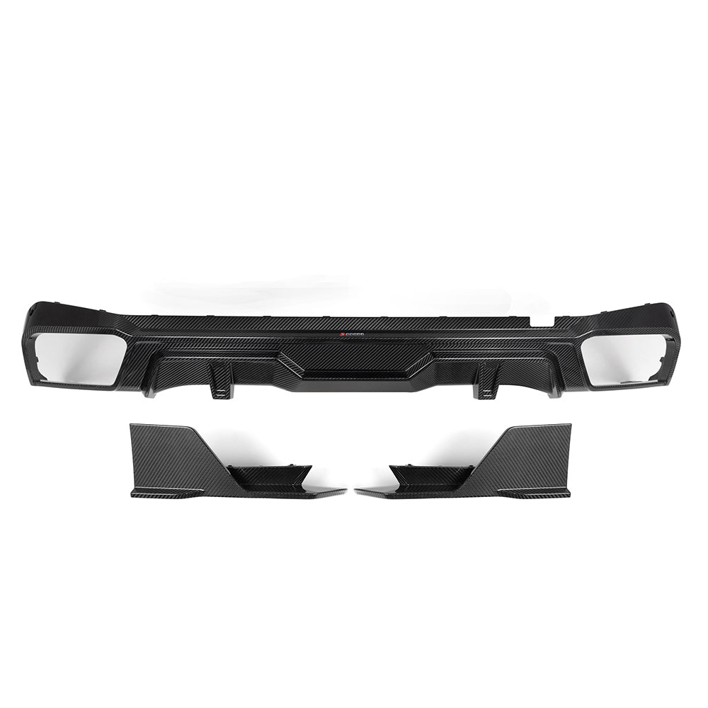 Sooqoo Pre Pregged Dry Carbon Fiber Diffuser for BMW X5 G05