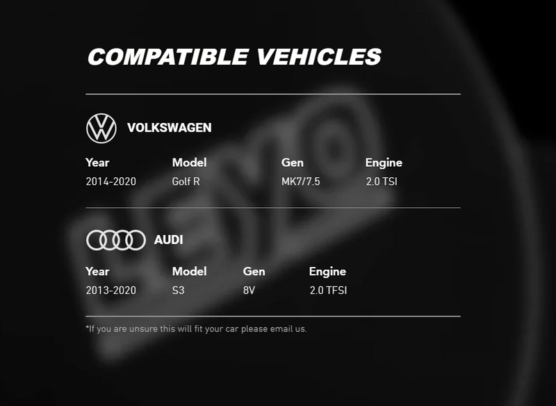 Oil Catch Can Kit V2 Plus+ - Audi S3 8V / Volkswagen Golf R MK7/7.5