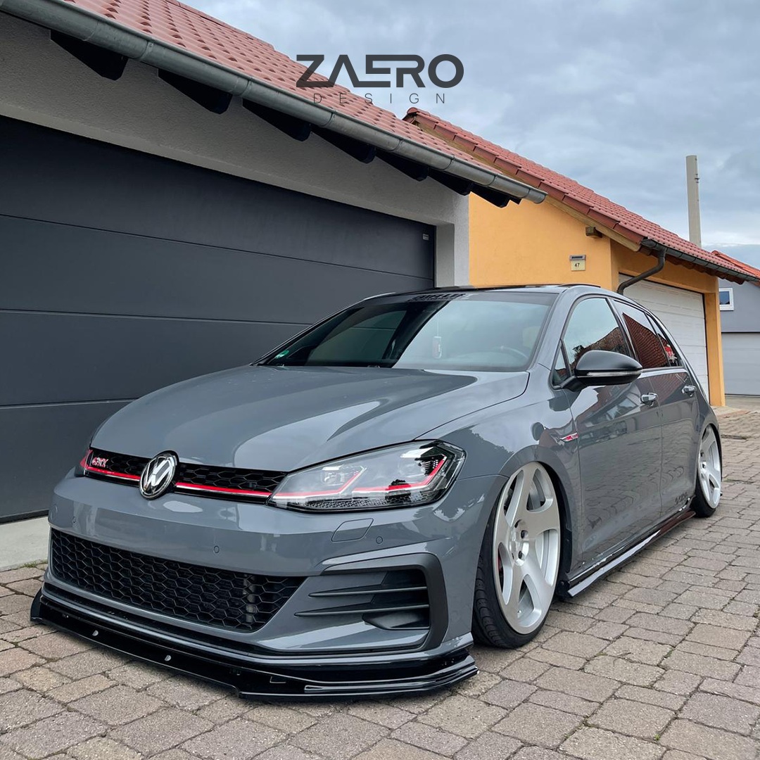 EVO-1 Front Lip/Splitter for Volkswagen Golf GTI TCR MK7.5 2018-2021