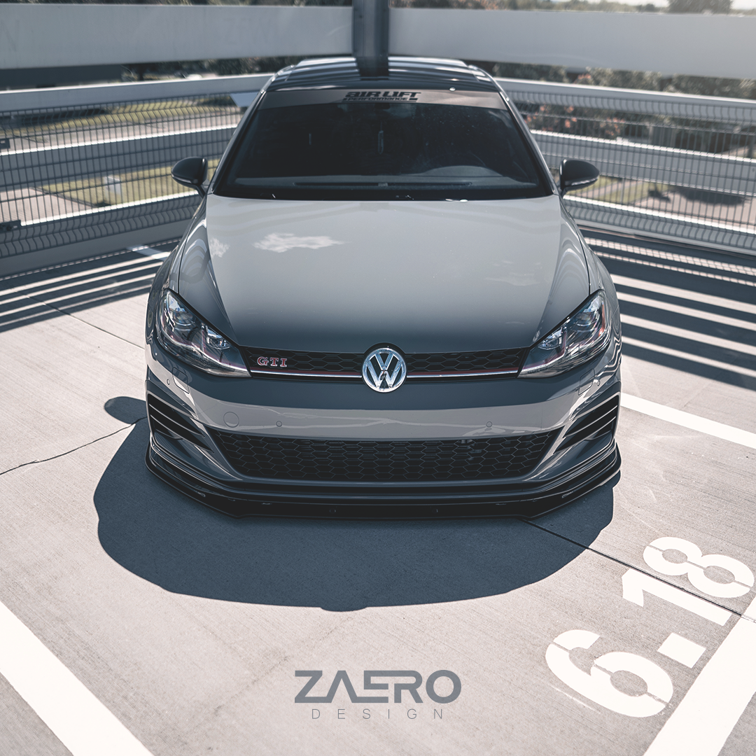 EVO-1 Front Lip/Splitter for Volkswagen Golf GTI TCR MK7.5 2018-2021