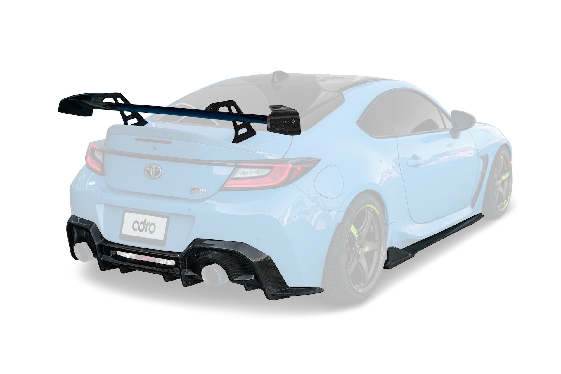 Carbon Fiber V1 Full Lip Kit Bundle for Toyota GR86 2022+