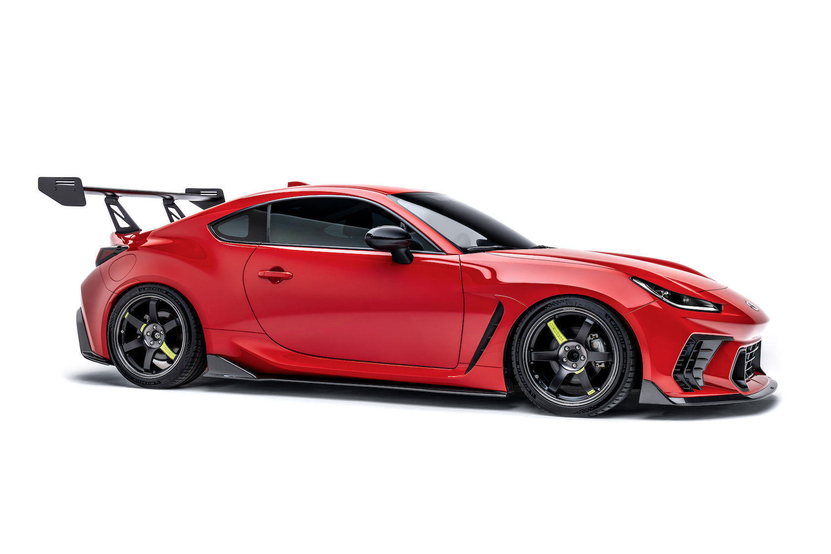 Toyota GR86 ZN8/Subaru BRZ ZD8 Carbon Fiber Front Lip for Adro Bumper 2022+