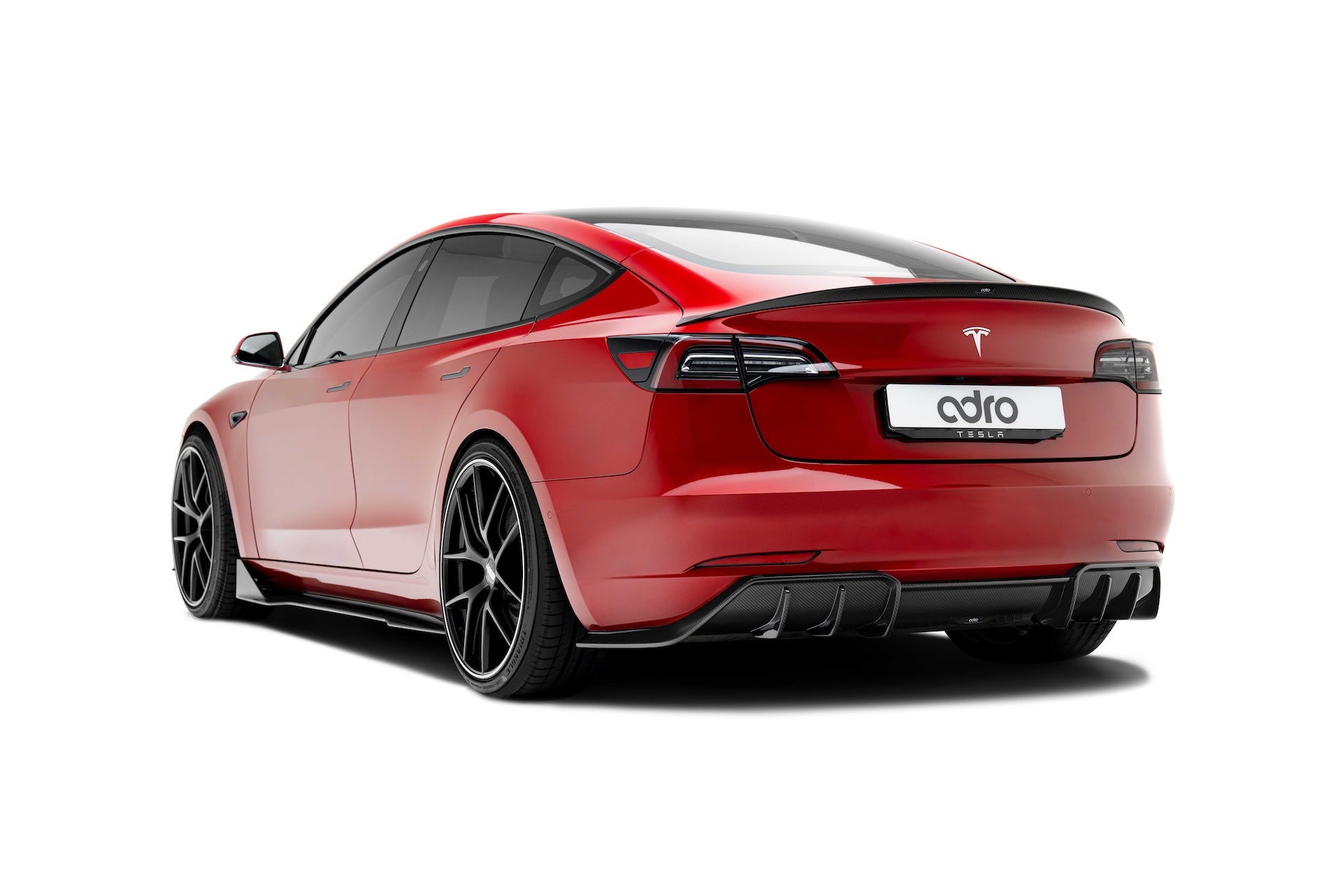 Tesla Model 3 Carbon Fiber Full Body Kit V1 2019-2023
