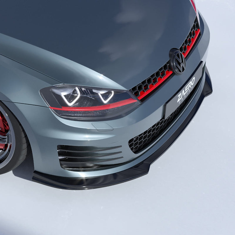 EVO-1 Front Lip/Splitter for VW Golf GTI MK7 13-17