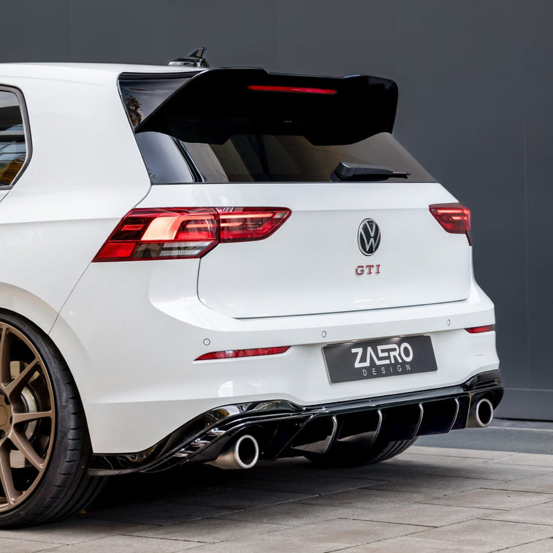 Golf R Rear Diffuseer EVO-1 Rear Diffuser for Volkswagen Golf GTI MK8 2021+