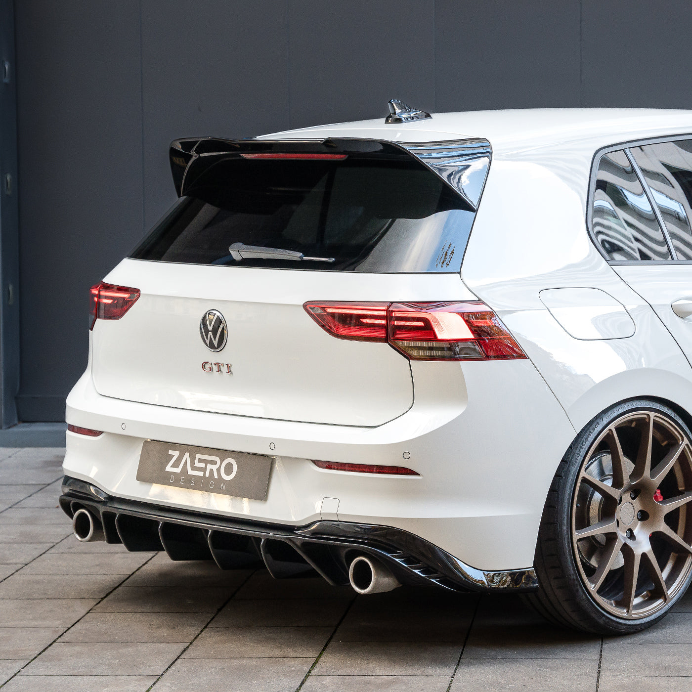 EVO-1 Rear Diffuser for Volkswagen Golf GTI MK8 2021+