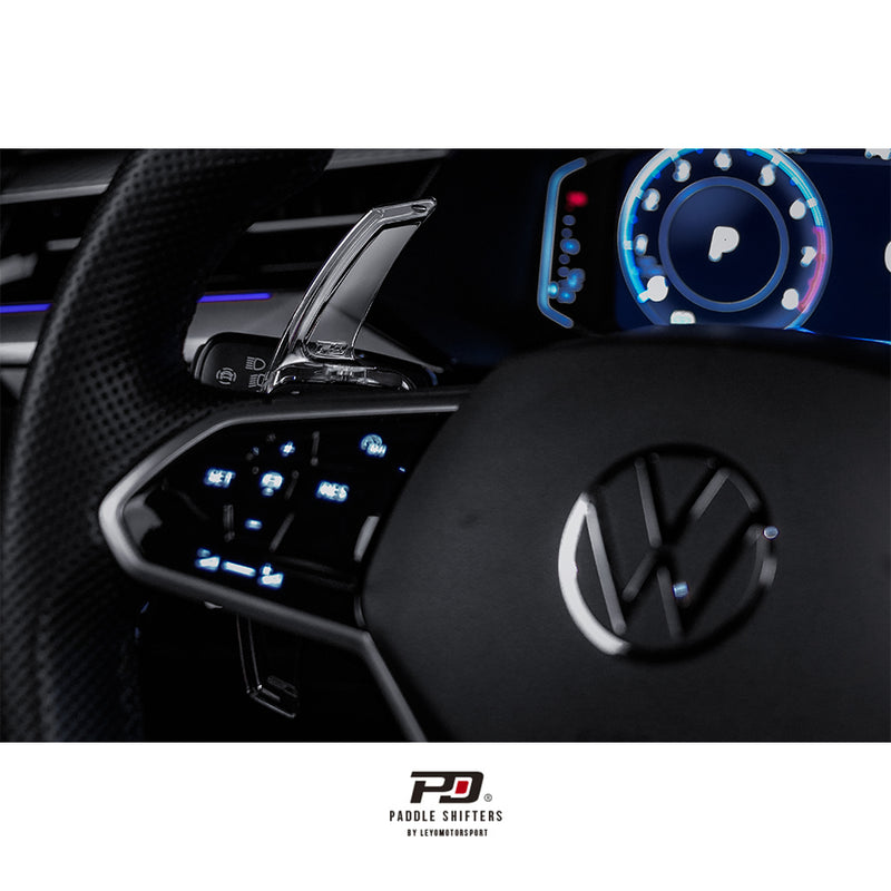 Clear Paddle Shift Extension - Volkswagen GTI R MK8