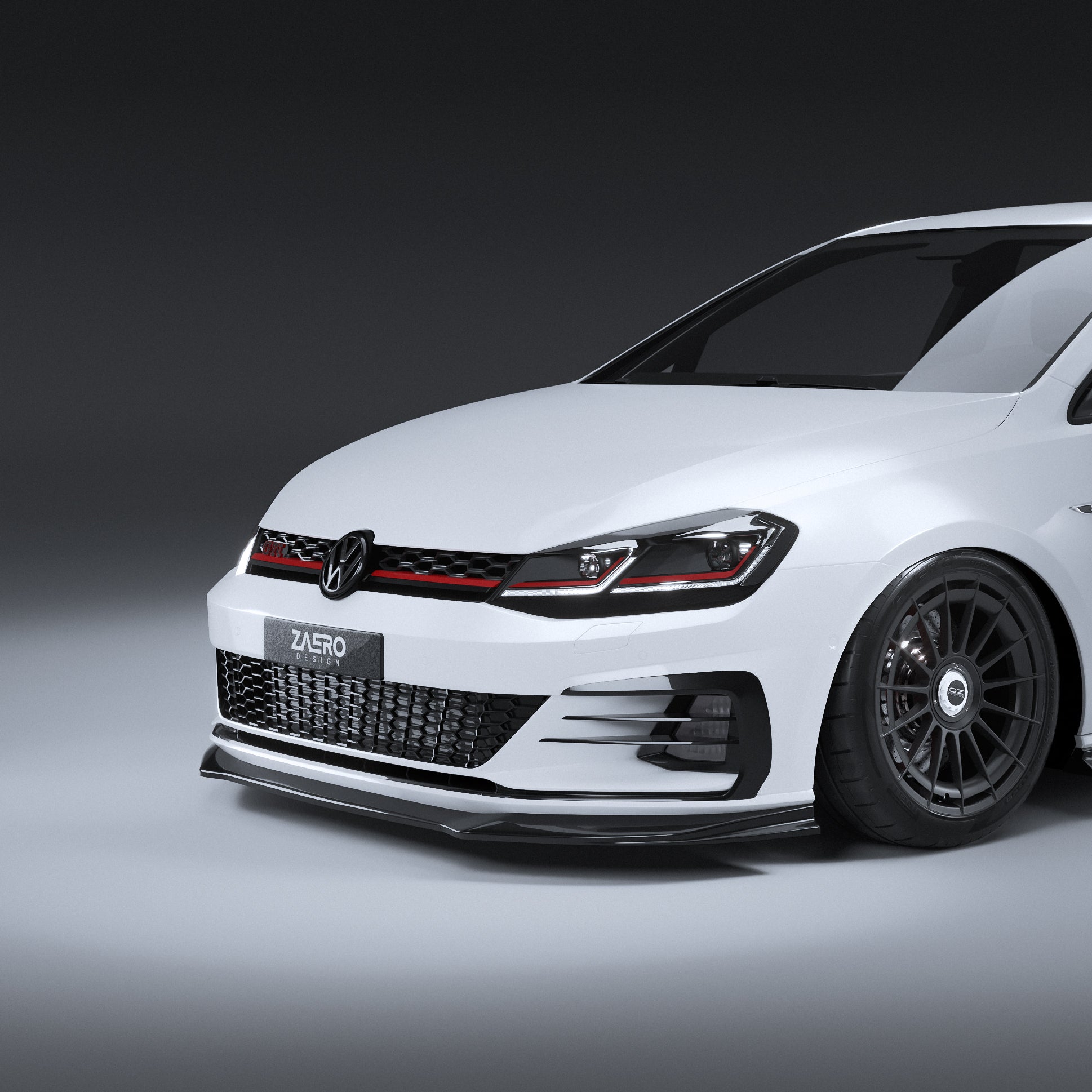 EVO-1 Front Lip/Splitter for Volkswagen Golf GTI MK7.5 2018-2021