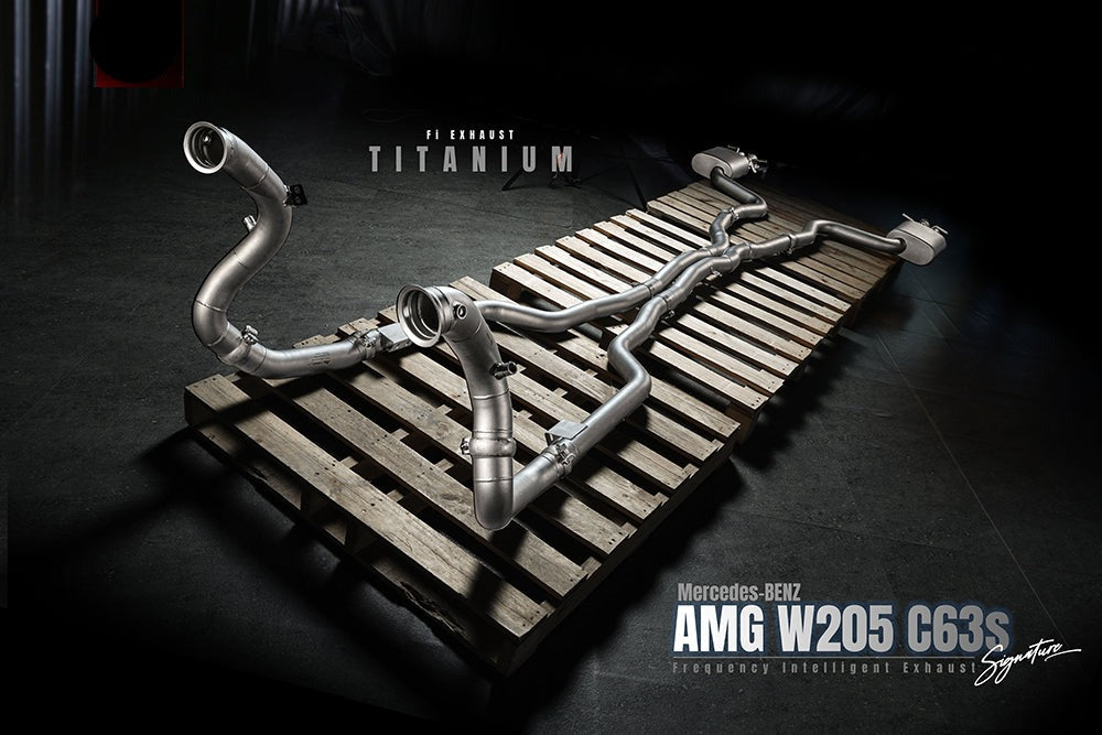 Valvetronic Exhaust System for Mercedes-Benz AMG C63 S W205 Titanium Signature Series 4.0TT M177 14-21