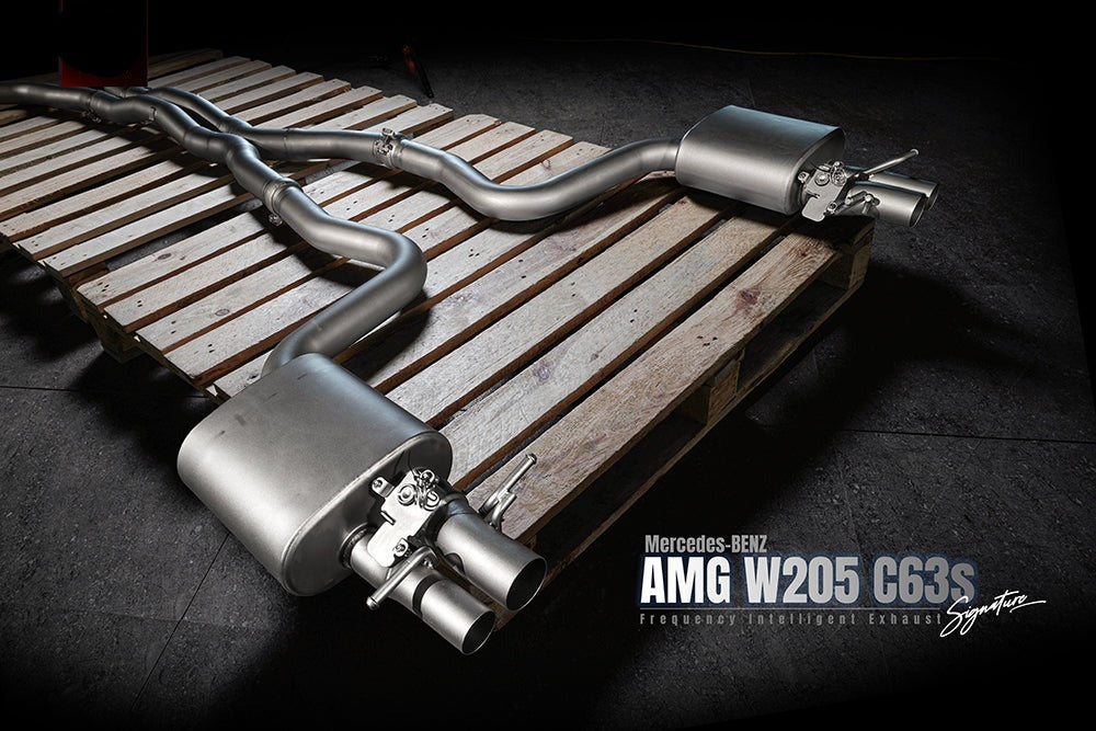 Valvetronic Exhaust System for Mercedes-Benz AMG C63 S W205 Titanium Signature Series 4.0TT M177 14-21