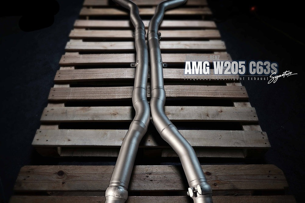 Valvetronic Exhaust System for Mercedes-Benz AMG C63 S W205 Titanium Signature Series 4.0TT M177 14-21