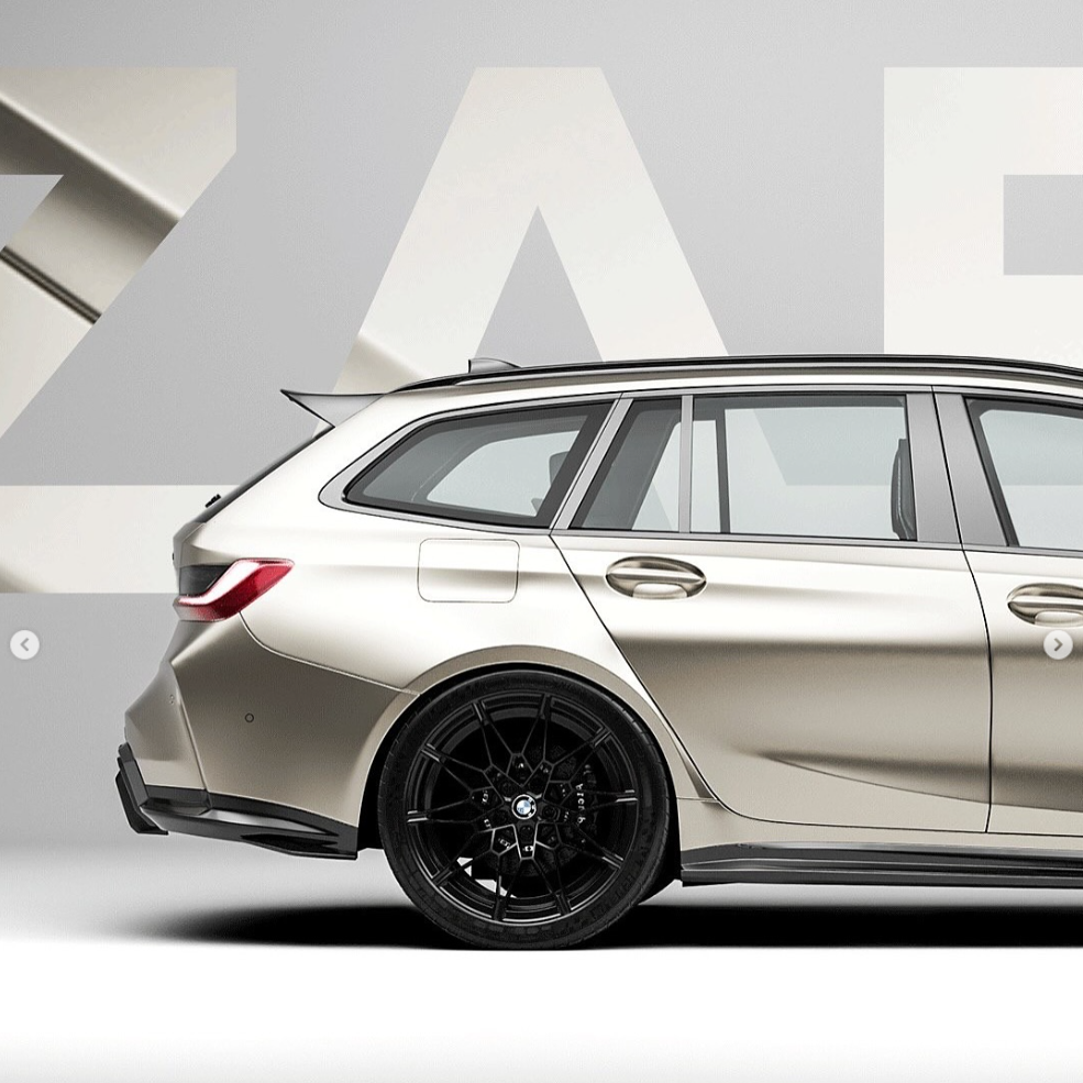 EVO-S Rear Spoiler Lip for BMW 3 Series G21 / M3 G81 2019+