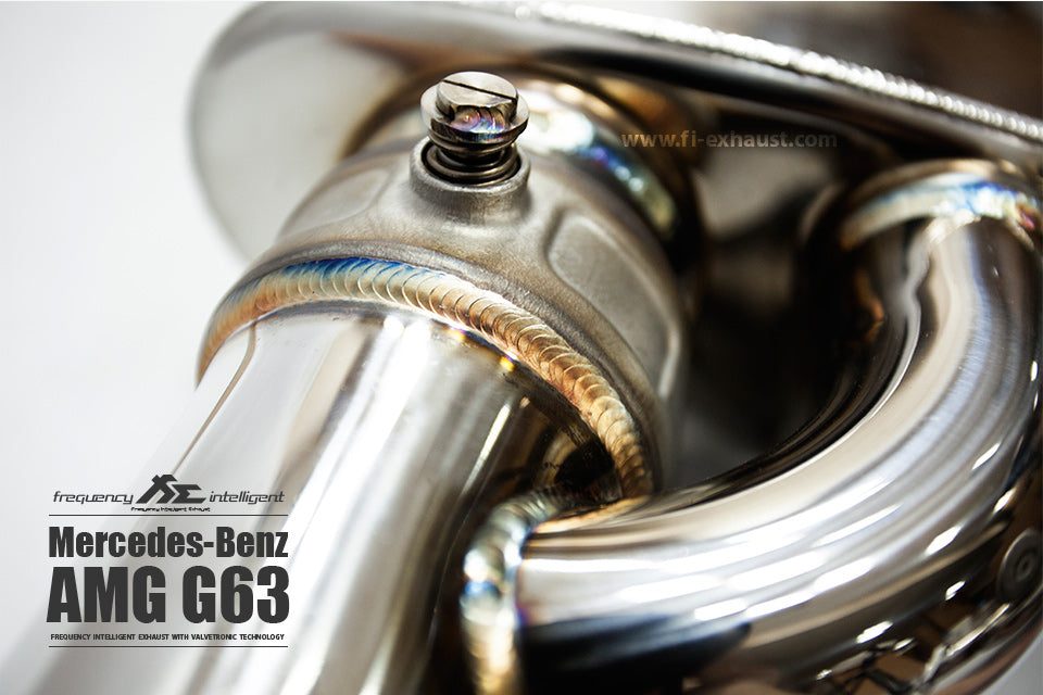 Valvetronic Exhaust System for Mercedes-Benz AMG G63 Quad Tips W463 5.5TT M157 12-18