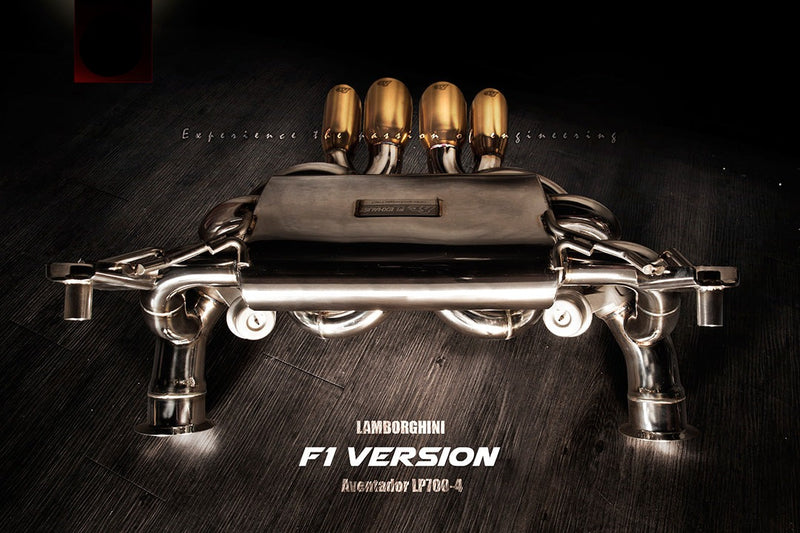 Valvetronic Exhaust System for Lamborghini Aventador F1 High Pitch Version LP700-4 11+