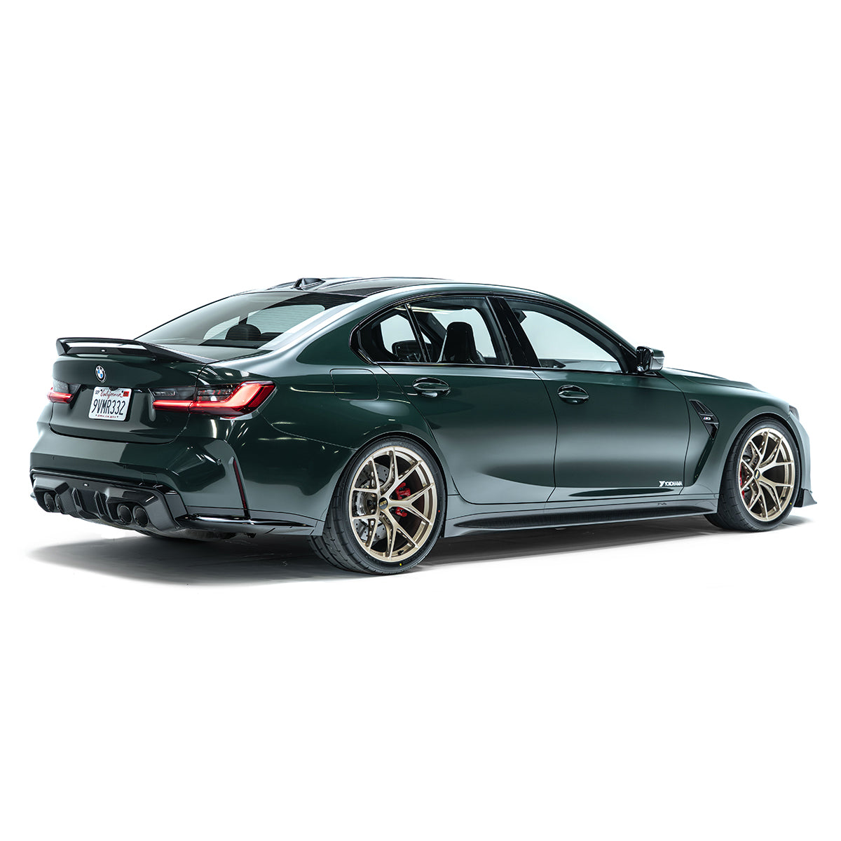 BMW G80 G81 M3 Dry Carbon Fiber V2 Side Skirts 2021+