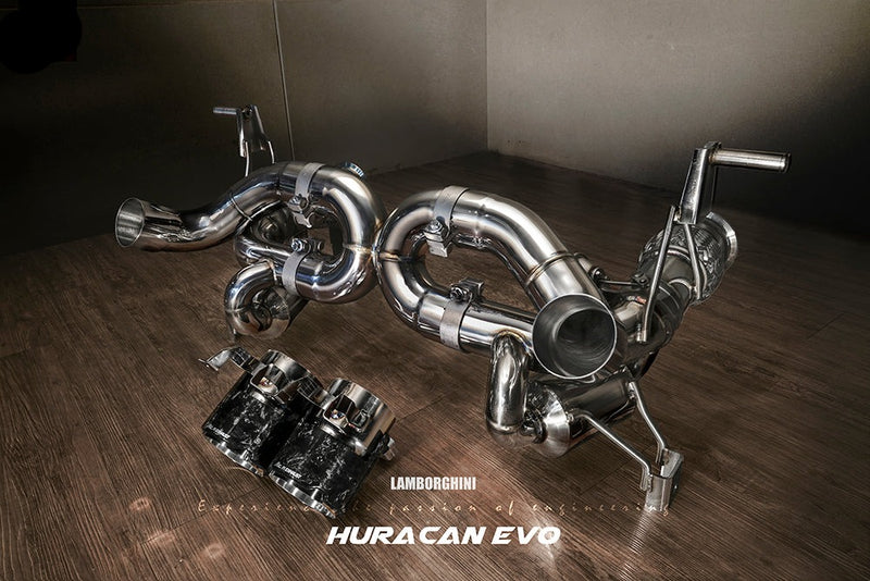 Valvetronic Exhaust System for Lamborghini Huracan EVO Race Version 19+