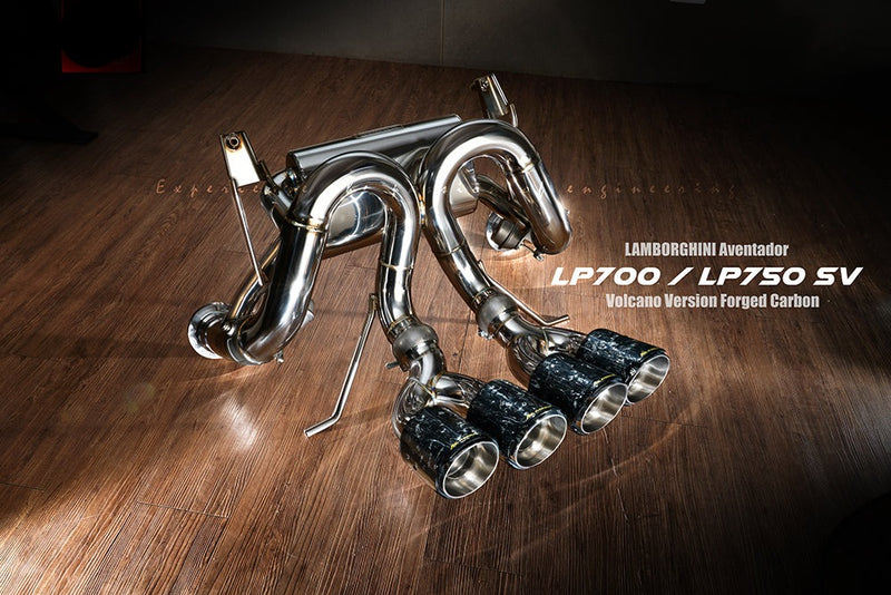 Valvetronic Exhaust System for Lamborghini Aventador Volcano Firetador Version LP700-4 11+