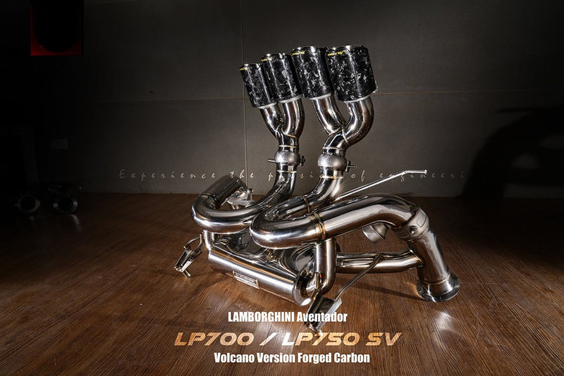 Valvetronic Exhaust System for Lamborghini Aventador Volcano Firetador Version LP700-4 11+